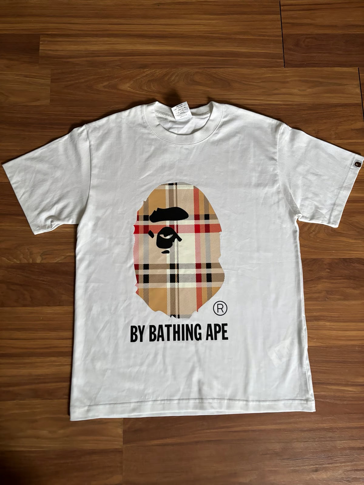 Bape Check Tee